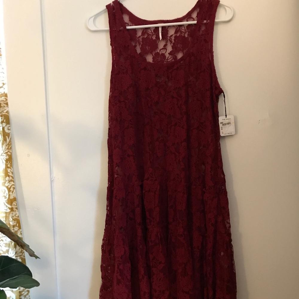 Free People Lace Sleeveless Dress